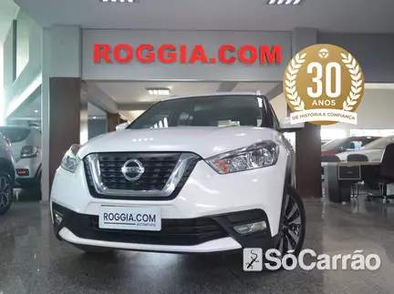 Nissan KICKS SL 1.6 16V CVT na cor Branca em Curitiba / PR - 6783579