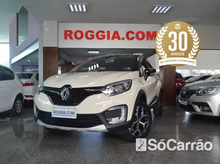 Renault CAPTUR INTENSE 2.0 16V AT na cor Branca em Curitiba / PR - 6879638