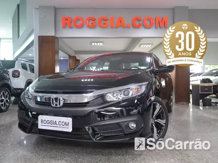 Honda CIVIC G10 EX 2.0 16V CVT na cor Preta em Curitiba / PR - 6969124