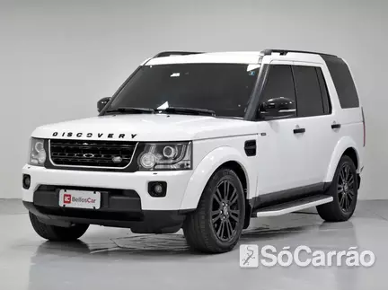 Land Rover DISCOVERY 4 SE 4X4 3.0 TDV6 AT na cor Branca em Curitiba / PR - 6669965