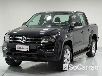 Volkswagen AMAROK CD HIGHLINE 4X4 2.0 16V TB-IC MT na cor Preta em Curitiba / PR - 6740036