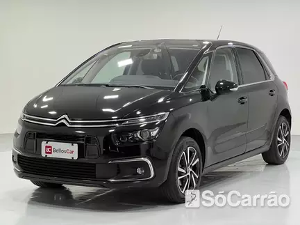 Citroen C4 PICASSO INTENSIVE 1.6 16V THP AT na cor Preta em Curitiba / PR - 6769799