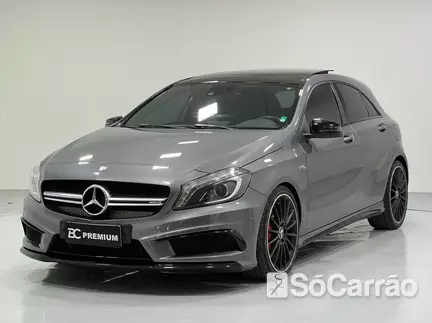 Mercedes A 45 AMG 2.0 16V TURBO 4MATIC na cor Cinza em Curitiba / PR - 6802442