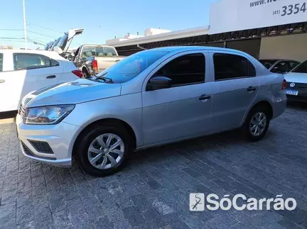 Volkswagen VOYAGE (COMPOSITION TOUCH) 1.0 12V na cor Prata em Curitiba / PR - 6905313