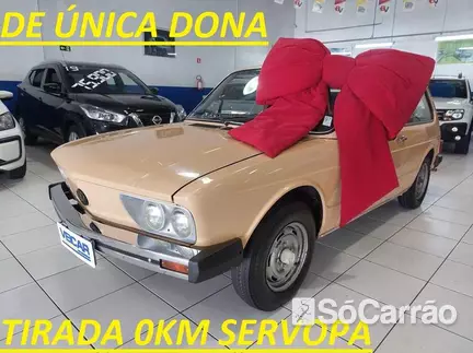 Volkswagen BRASILIA LS na cor Bege em Curitiba / PR - 6387045