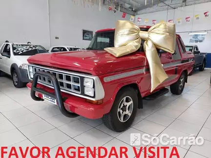 Ford F-1000 CD 4X2 3.9 na cor Vermelha em Curitiba / PR - 6646674