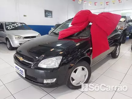 Chevrolet CLASSIC LS C/AR 1.0 VHC-E 8V FLEXPOWER na cor Preta em Curitiba / PR - 6850810