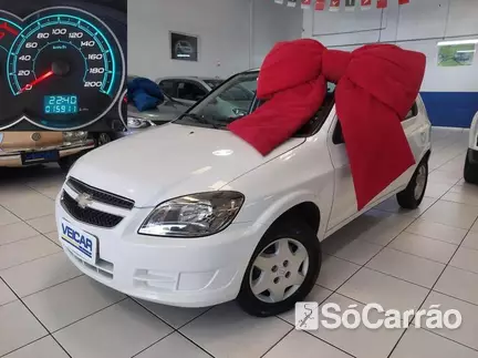 Chevrolet CELTA LT 1.0 VHC-E 8V FLEXPOWER na cor Branca em Curitiba / PR - 6911244
