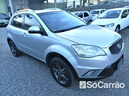 Ssangyong KORANDO GLS EXECUTIVE 4X4 2.0 16V XDI AT na cor Prata em Curitiba / PR - 6495718
