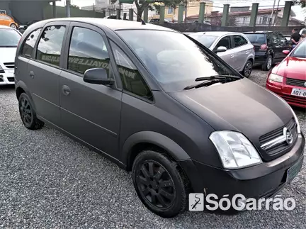 Chevrolet MERIVA PREMIUM 1.8 8V FLEXPOWER na cor Preta em Curitiba / PR - 6559780
