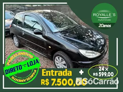 Peugeot 206 SENSATION 1.0 16V na cor Preta em Curitiba / PR - 6634629
