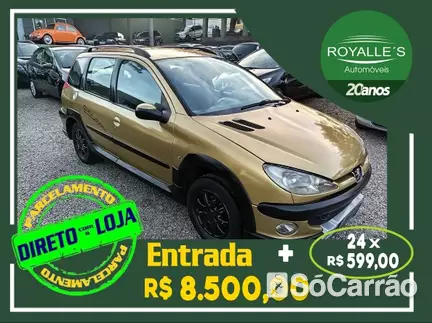 Peugeot 206 SW ESCAPADE 1.6 16V na cor Dourada em Curitiba / PR - 6657949