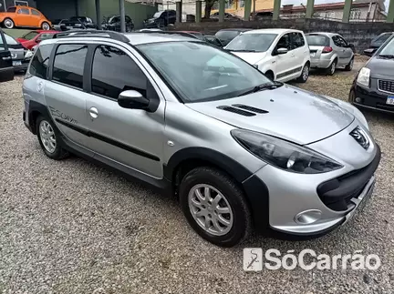 Peugeot 207 SW ESCAPADE 1.6 16V na cor Prata em Curitiba / PR - 6821839