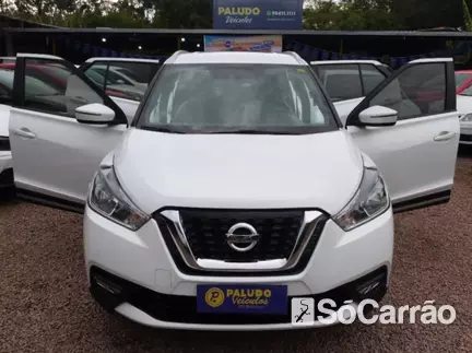 Nissan KICKS SV NAC 1.6 16V CVT na cor Branca no Porto Alegre / RS - 6802576