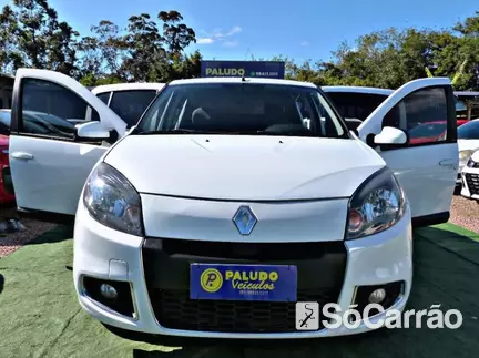 Renault SANDERO PRIVILEGE 1.6 16V AT HIFLEX na cor Branca no Porto Alegre / RS - 6805279