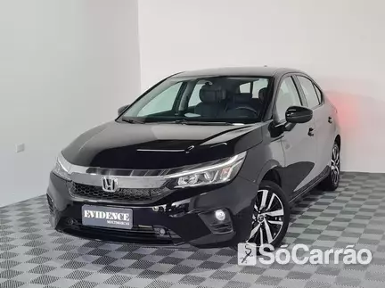 Honda CITY HATCH EXL 1.5 16V CVT na cor Preta em Curitiba / PR - 6659873