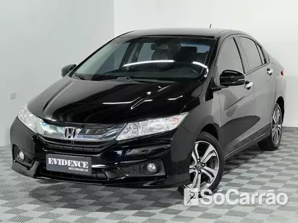 Honda CITY EXL 1.5 16V CVT na cor Preta em Curitiba / PR - 6776959