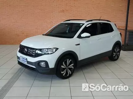 Volkswagen T-CROSS COMFORTLINE 200 1.0 TSI AT6 na cor Branca em Curitiba / PR - 6484561