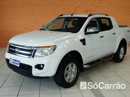 Ford RANGER CD LIMITED 4X4 3.2 20V TDCI AT na cor Branca em Curitiba / PR - 6484574