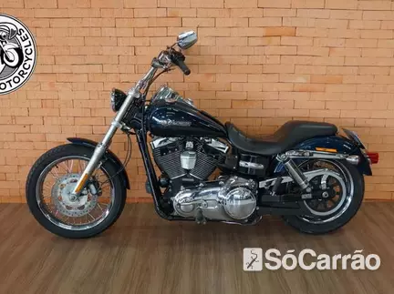 Harley Davidson DYNA SUPER GLIDE CUSTOM FXDC na cor Azul em Curitiba / PR - 6703591