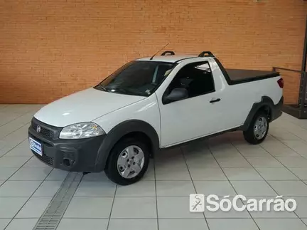 Fiat STRADA CS HARD WORKING(PROTECTION) 1.4 8V na cor Branca em Curitiba / PR - 6779173