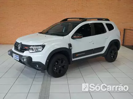 Renault DUSTER ICONIC 1.3 16V TCE CVT X-TRONIC na cor Branca em Curitiba / PR - 6974174