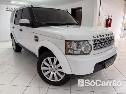 Land Rover DISCOVERY 4 S 4X4 3.0 TDV6 AT na cor Branca em Curitiba / PR - 5924487
