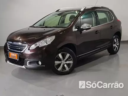 Peugeot 2008 GRIFFE THP 1.6 16V AT6 na cor Marrom em Curitiba / PR - 6779418