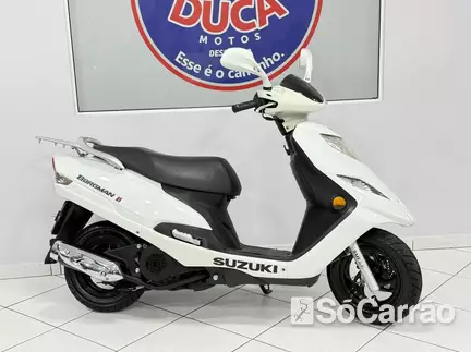 Suzuki BURGMAN I 125 na cor Branca em Araucária / PR - 6966790