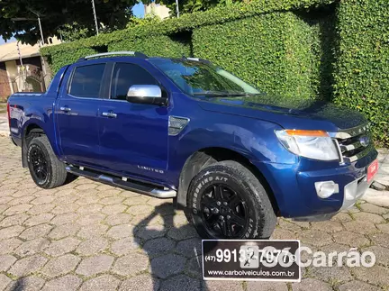 Ford RANGER CD LIMITED 4X4 3.2 20V TDCI AT na cor Azul em Itajaí / SC - 5179754