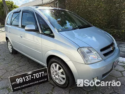 Chevrolet MERIVA PREMIUM 1.8 8V EASYTRONIC FLEXPOWER na cor Prata em Itajaí / SC - 6392454