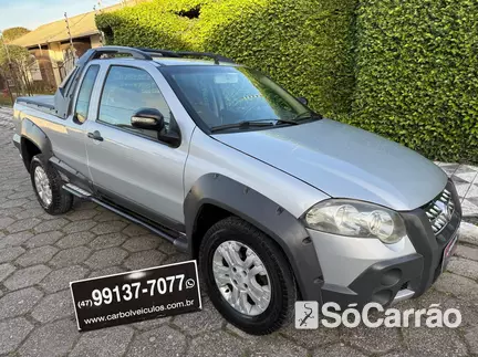 Fiat STRADA CE ADVENTURE 1.8 16V na cor Prata em Itajaí / SC - 6930263