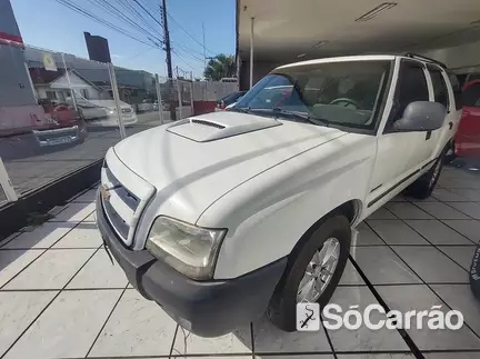 Chevrolet S10 BLAZER S10 BLAZER ADVANTAGE 4X2 2.4 8V FLEXPOWER na cor Branca em Florianópolis / SC - 6909584