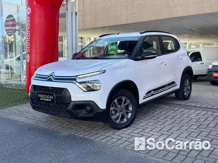 Citroen C3 C3 FEEL 1.0 MT FLEX na cor Branca em Curitiba / PR - 6439550