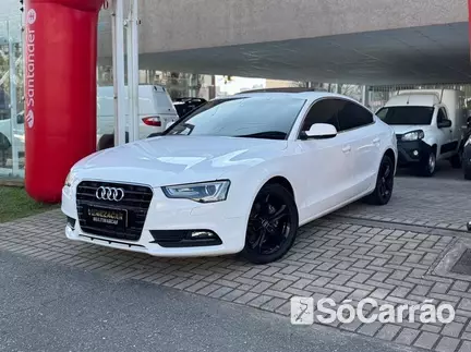 Audi A5 SPORTBACK ATTRACTION 2.0 16V TFSI MULT na cor Branca em Curitiba / PR - 6773671