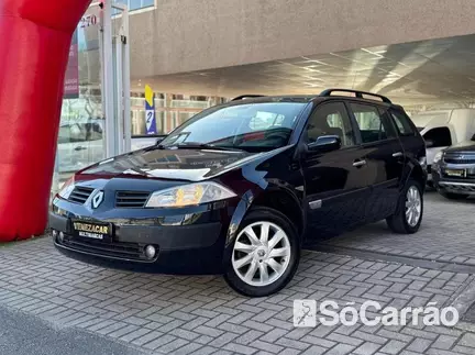 Renault MEGANE GRAND TOUR DYNAMIQUE 1.6 16V HIFLEX na cor Preta em Curitiba / PR - 6923801