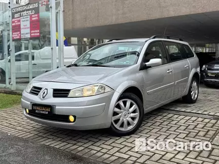 Renault MEGANE GRAND TOUR EXPRESSION 1.6 16V HIFLEX na cor Prata em Curitiba / PR - 6943004