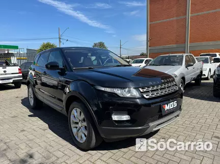 Land Rover RANGE ROVER EVOQUE PURE TECH PACK 2.0 TB-SI4 na cor Preta em Curitiba / PR - 6803679
