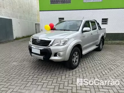 Toyota HILUX CD SRV 4X4 2.7 16V AT na cor Prata em Curitiba / PR - 5759724
