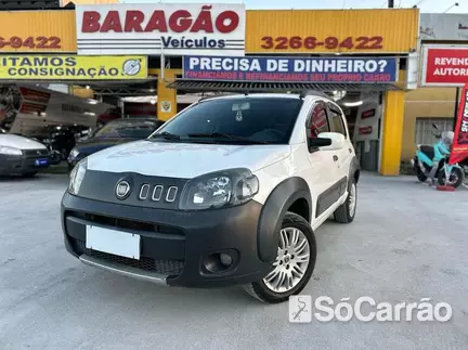 Fiat UNO WAY(CELEBRATION4) 1.4 8V EVO na cor Branca em Curitiba / PR - 6551263