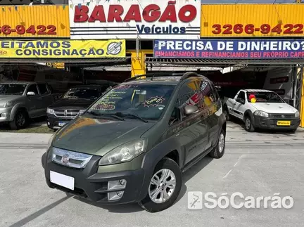 Fiat IDEA ADVENTURE 1.8 16V na cor Verde em Curitiba / PR - 6775274