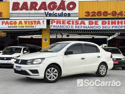 Volkswagen VOYAGE (COMPOSITION TOUCH) 1.0 12V na cor Branca em Curitiba / PR - 6913382
