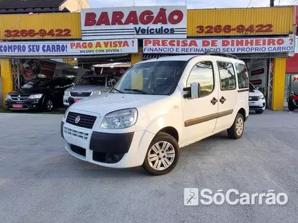 Fiat DOBLO ESSENCE 7LUG 1.8 16V na cor Branca em Curitiba / PR - 6930727