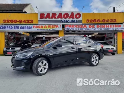 Chevrolet ONIX 1.0 MT na cor Preta em Curitiba / PR - 6930786