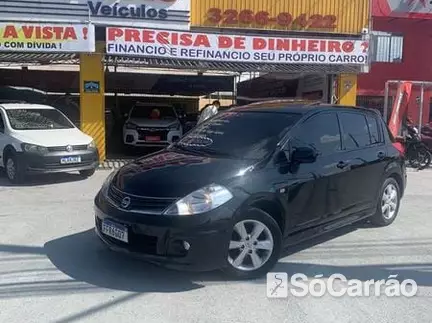 Nissan TIIDA S 1.8 16V AT na cor Preta em Curitiba / PR - 7005125