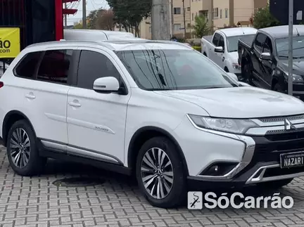 Mitsubishi OUTLANDER 2WD 2.0 16V AT na cor Branca em Curitiba / PR - 6905718