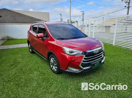 JAC T50 PACK 2 1.6 16V CVT na cor Vermelha em Curitiba / PR - 6447683