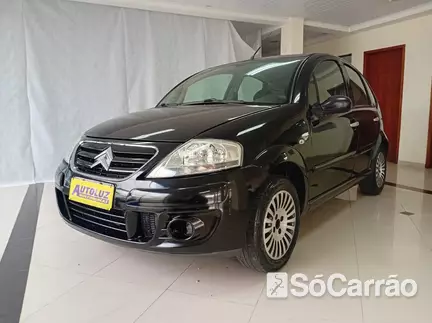 Citroen C3 EXCLUSIVE 1.4 MT na cor Preta em Curitiba / PR - 6684697