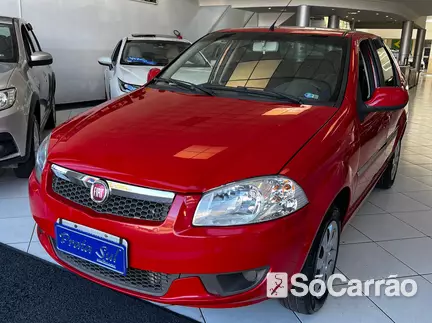 Fiat SIENA EL 1.0 8V na cor Vermelha em Curitiba / PR - 6786013