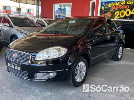 Fiat LINEA LX 1.8 16V DUAL na cor Preta em Curitiba / PR - 6599940